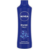 Nivea Musk pure talc saffronskins